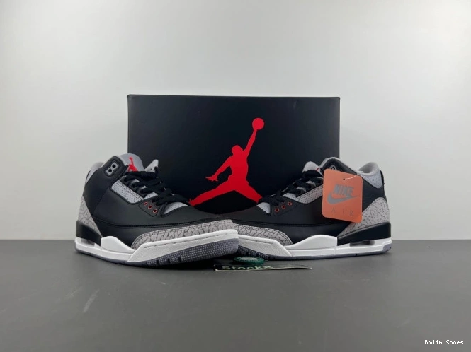 Bmlin Air DN3707-010 Black 3 Jordan Cement 0815